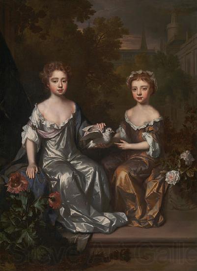unknow artist Portrait of Henrietta and Mary Hyde
